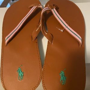 Ralph Lauren polo slides